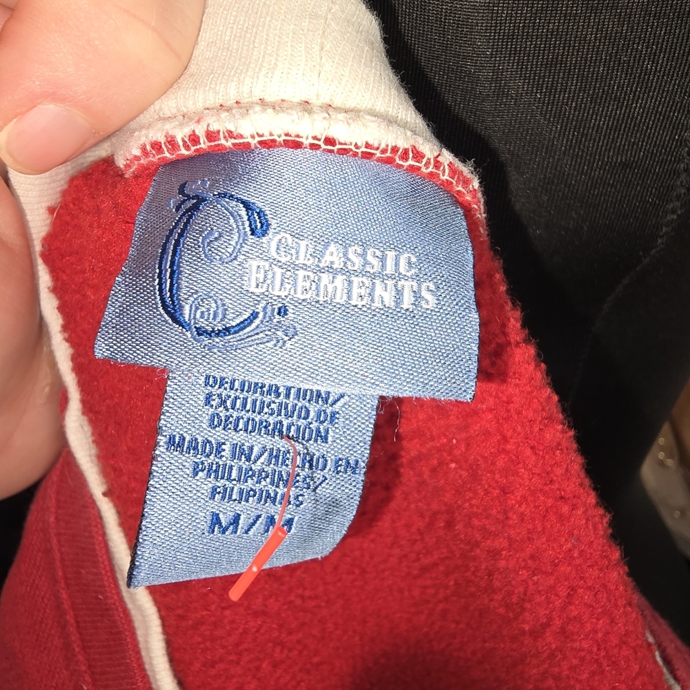 Classic Elements Festive Red Snowman Crewneck Swe… - image 5